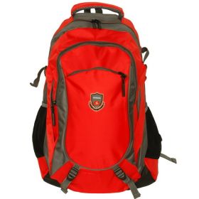 Blancho [New Generation] Multipurpose Outdoor Backpack / Dayback / School Bag -Red