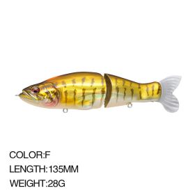 Artificial Lure Heavy Pencil Multi-section Fish (Option: F-135mm28g)