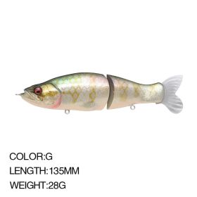 Heavy Pencil Multi-section Artificial Lure (Option: G-135mm)