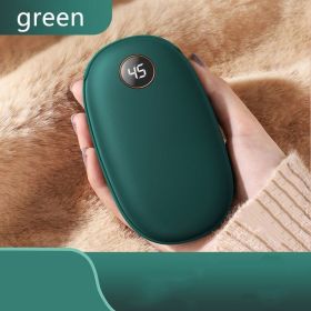 Two In One Warm Hands Power Bank (Option: Green-20000mAh)