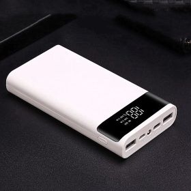 Digital Display Power Bank Spring Kit (Option: White shell board no batter)