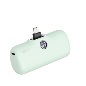 Mobile Power Mini Lipstick Portable Power Pack (Option: Green-apple)