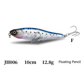 Lure Floating Pencil Noise Lure 87mm Simulation Fake Fish (Option: JH006F 10cm 128g)