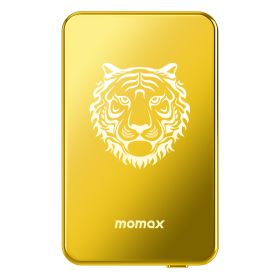 Magnetic Absorption Wireless Charging Bank (Option: Gold B-5000mAh)