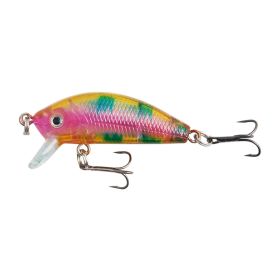 ABS Plastic Hard Bait Floating Mino 5cm42g With Ring Beads (Option: Light Pink)