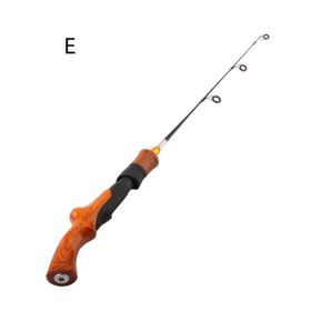 Ice Fishing Pole Outdoor Fishing Portable (Option: E-60CM)